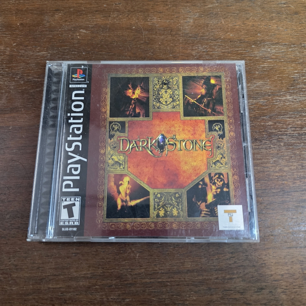 Sony PS1 PSX Darkstone Game CiB